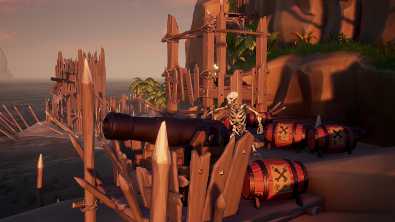 Illustration for article titled Sailing the Sea Of Thieves without a crew is lonely and strangeÂ
